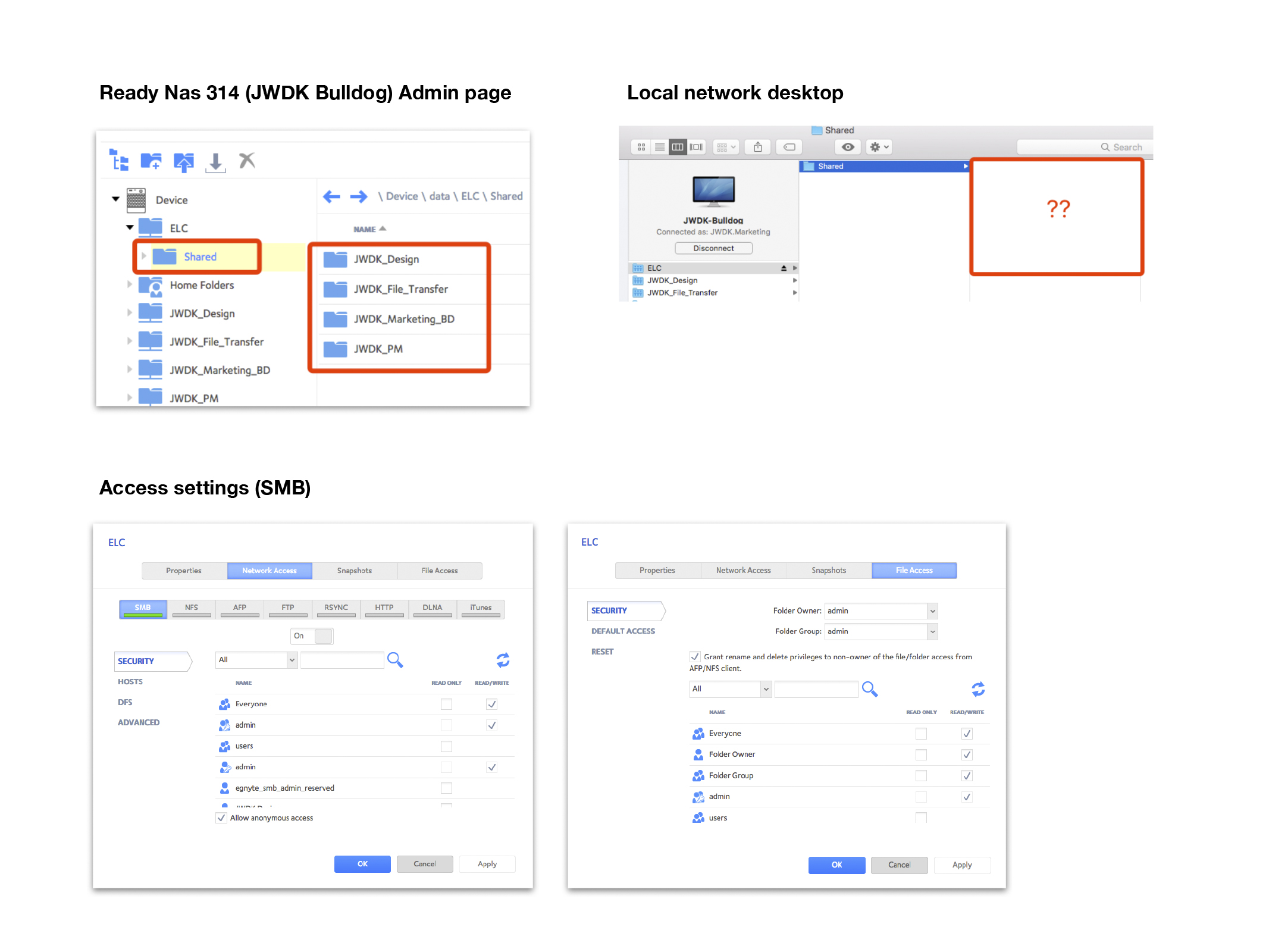 ELC Shared Folder Not Visible On Mac Desktop Using... - NETGEAR Communities